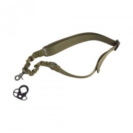 One-Point Bungee Tactical Sling Belt with Fastening - Olive Drab